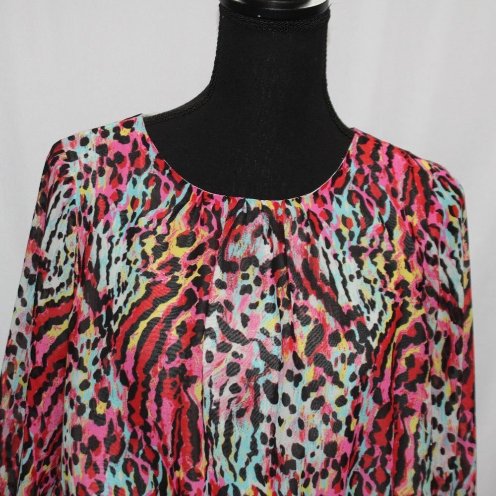 Marc New York Multi-Color Leopard Print Top - image 4